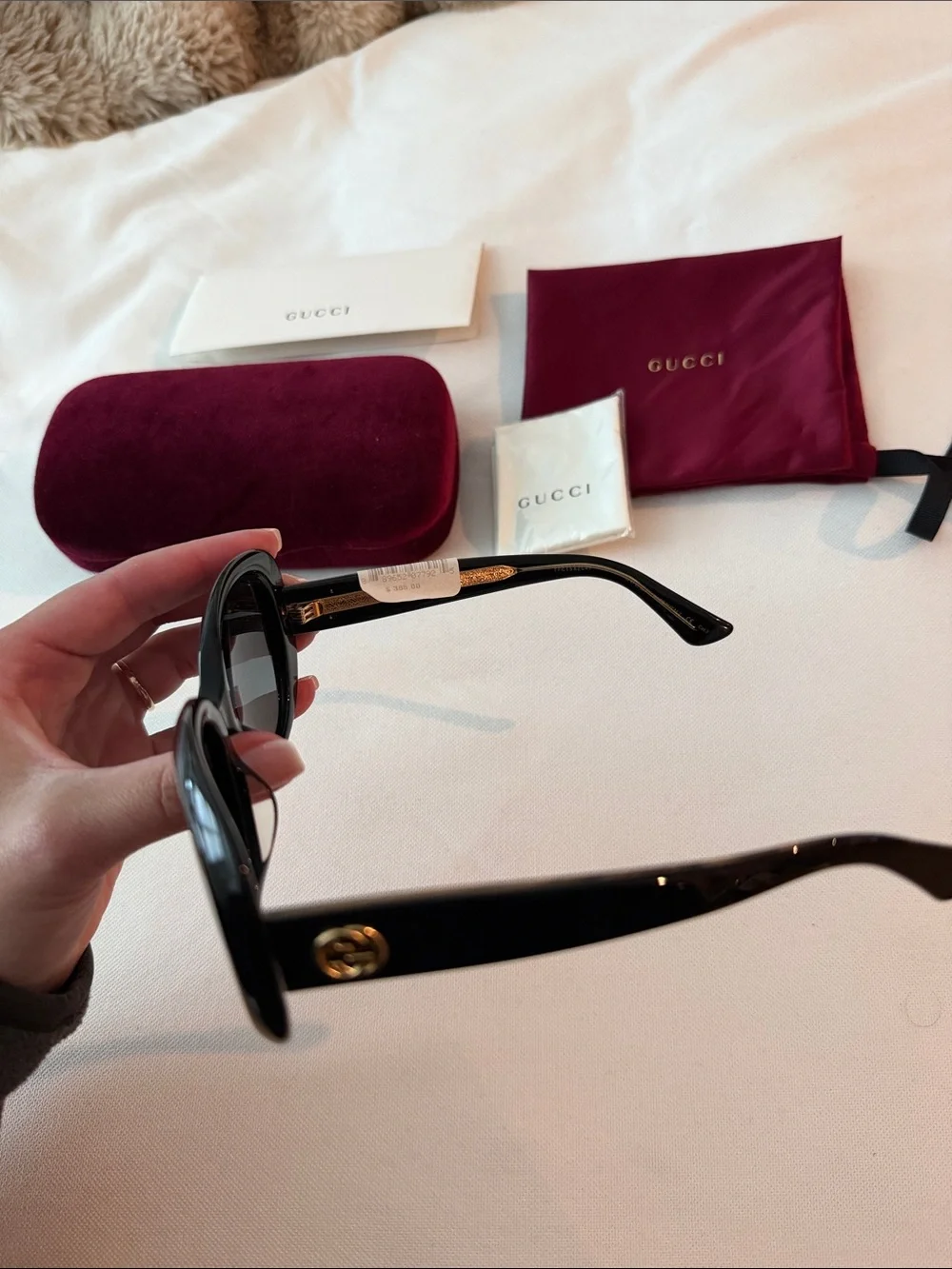 Gucci Black Sunglasses